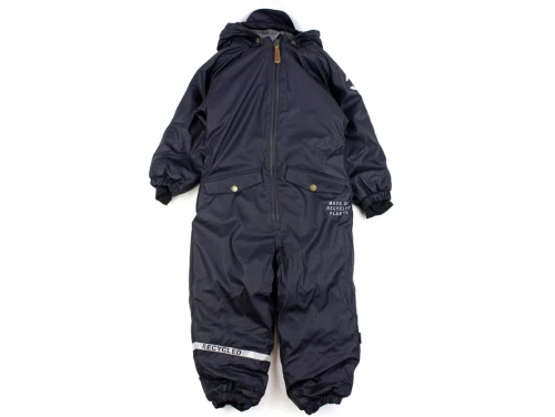 Mikk-line dark navy gummiflyverdragt PU